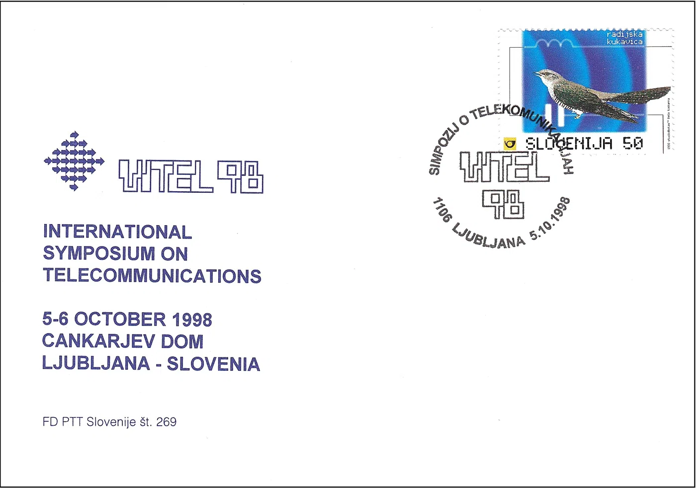 SIMPOZIJ O TELEKOMUNIKACIJAH - YUTEL 96